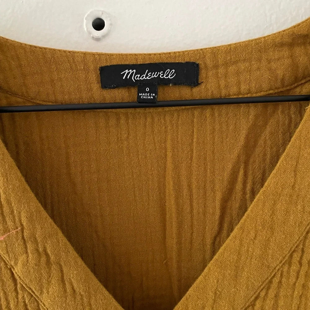 Lightspun Colette Mini Dress- Mustard yellow - Picture 5 of 5